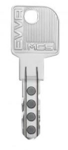 צילינדר EVVA MCS הקוד המגנטי